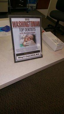 Wing F. Chan, D.D.S., M.S., F.A.C.D., F.I.C.D.