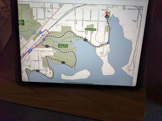 Waabizheshikana Trail