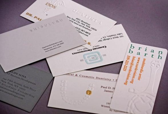 Professional Foiling and Embossing