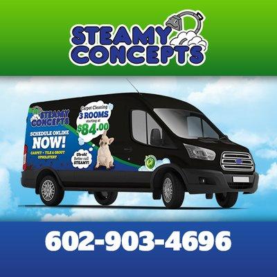 Phoenix Carpet Cleaning Professional Cleaning Van
