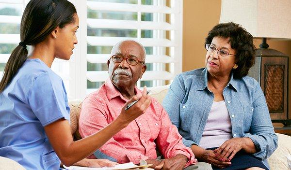 We work closely with family members and loved ones.