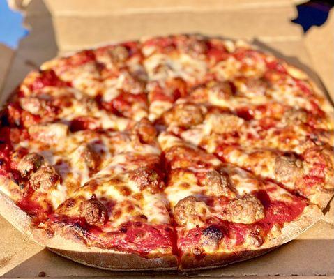 10" Cheese & Sausage Pizza