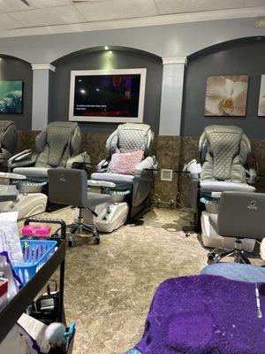 Pedicure chairs