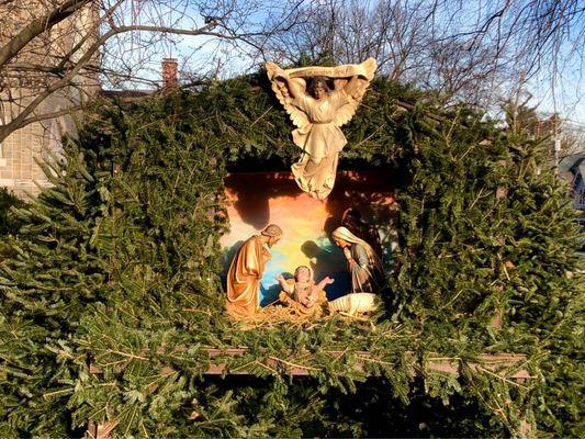 Baby Jesus in his crèche (Winter 2021/2022)