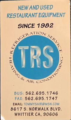 Tommy's Refrigeration and Air Conditioning Service