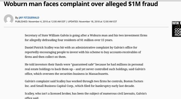 1 million fraud sceme