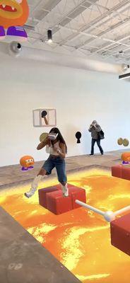 You're the main character in the video game. But you need to be light on your feet to reach the goal!