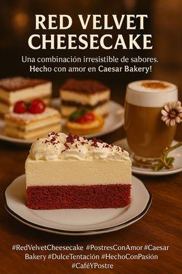 Red velvet cheese cake