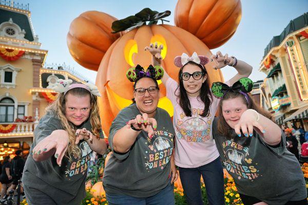 All of our nails from our trip to Disney! We got tons of compliments!