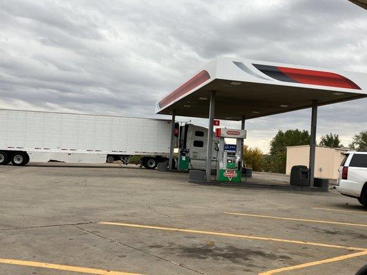 Limited big rig pumps.