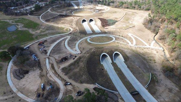 Memorial park connector built by Amerimex!