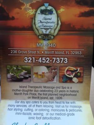 Island Therapeutic Massage