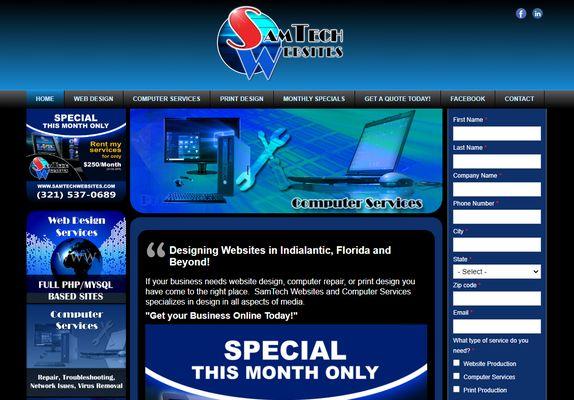 SamTech Websites