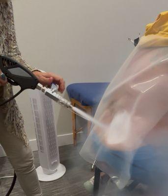 High pressure medical cryotherapy