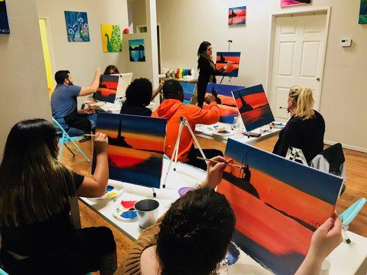 Art Wine Dine-The Art Room LA