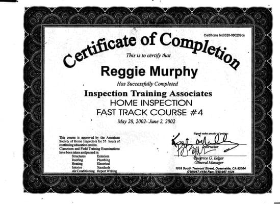 I.T.A Trained & Certified