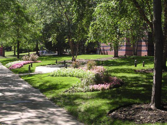 Commercial landscape design and maintenance is our specialty.