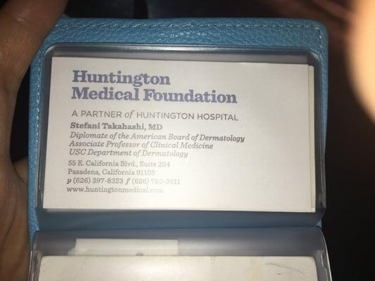 She is a amazing doctor, very caring & loving in treating my 3 months old baby's strawberry birthmark under her eye!