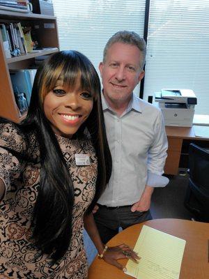 Preparing with Todd for one of our BIG Court Dates at Rubinstein Law Group.