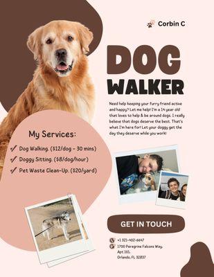 Corbin's Doggy Services