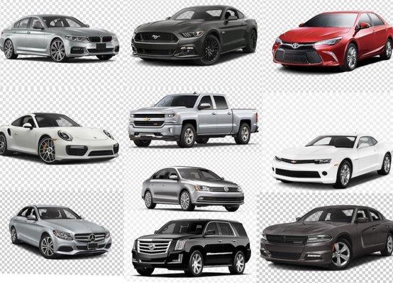 A few vehicles that we service!