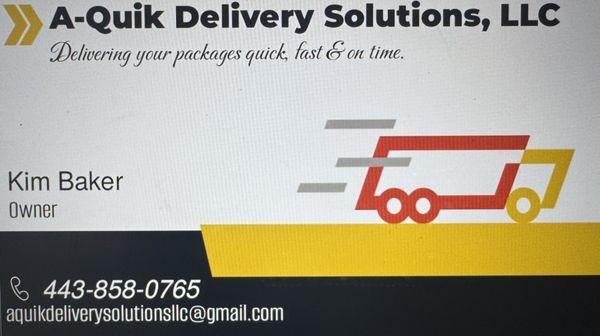A Quik Delivery Solutions