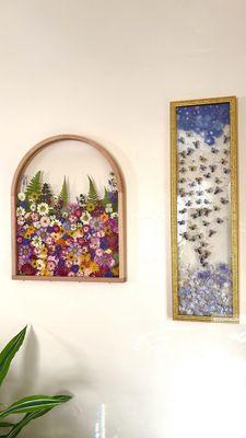 Our finished frames.