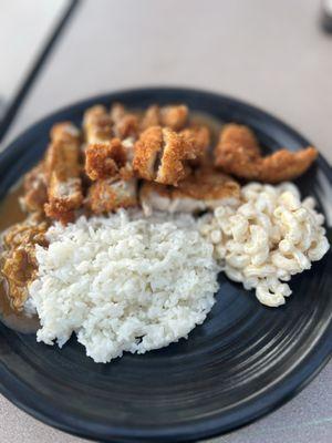Chicken Katsu Curry I Mac Salad | White Rice