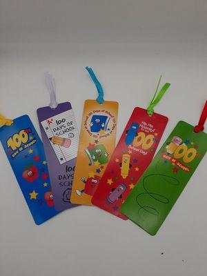 100th day of school bookmarks $3.50