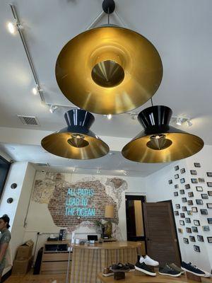 Interior of the shop