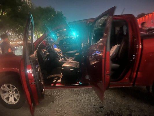 And your car will get broken into there were over 10 cars that were broken into in our lot.