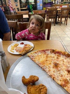 The grandkids told me their chicken tenders are the BEST!