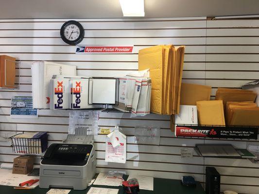 We carry all packing and shipping supplies you may need.