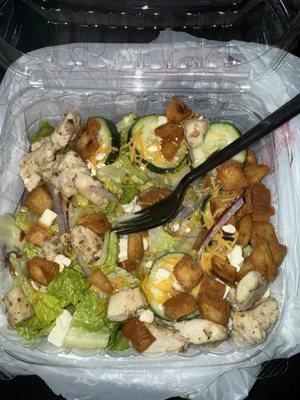 Grilled chicken Caesar Salad