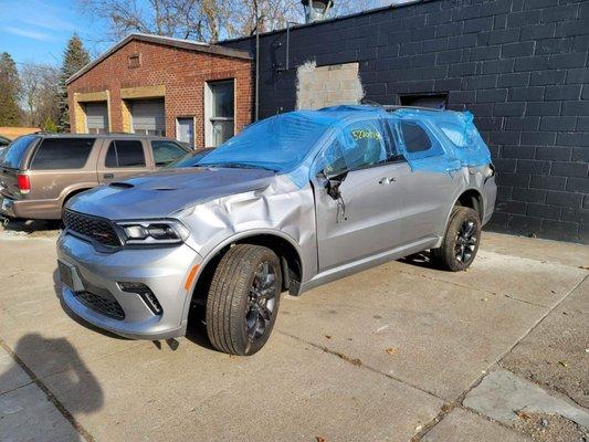 My car was a rollover, and they made her look brand new with a custom paint job