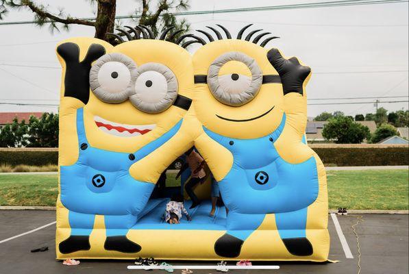 Fun Kids ministry! Bounce houses every week.