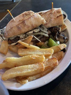 Philly Steak and Cheese