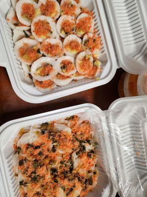 $20 savory shrimp mungbean rice cakes for my parents 1/6/25