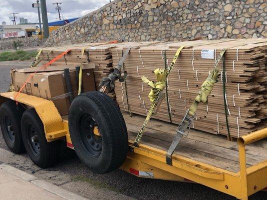 14,000 GVWR 20-foot car hauler