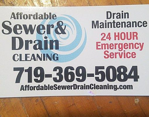 Affordable Sewer & Drain Cleaning Company