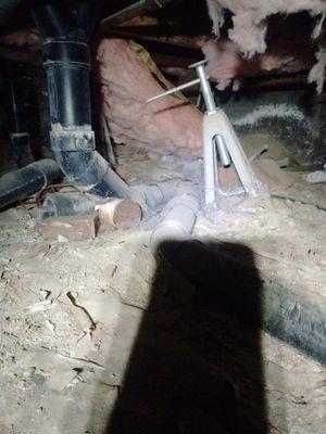 Clean crawl space and install insulation R19 and Vapor barrier. #Agoura CA