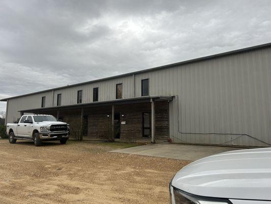 Front entrance to the receptionist.