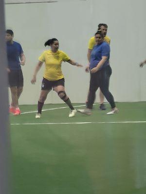 Indoor adult action