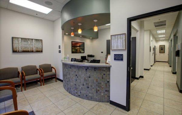 Check-in & waiting room