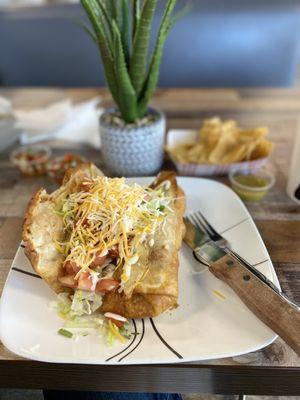 Chicken Chimichanga....