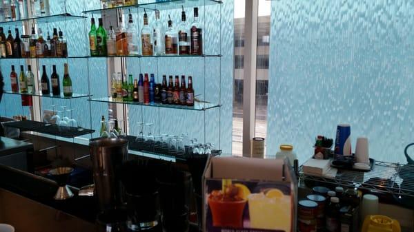 View from our seat at Center Bar