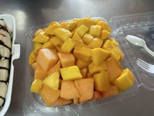 mango and papaya
