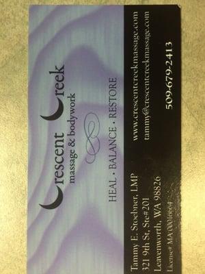 Crescent Creek Massage & Bodyworks
