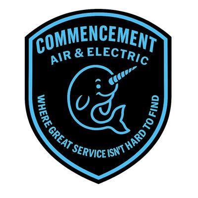 Commencement Air & Electric Trademarked logo and Slogan!