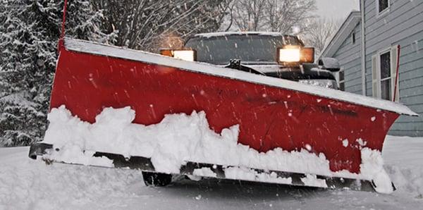 residential snow plowing